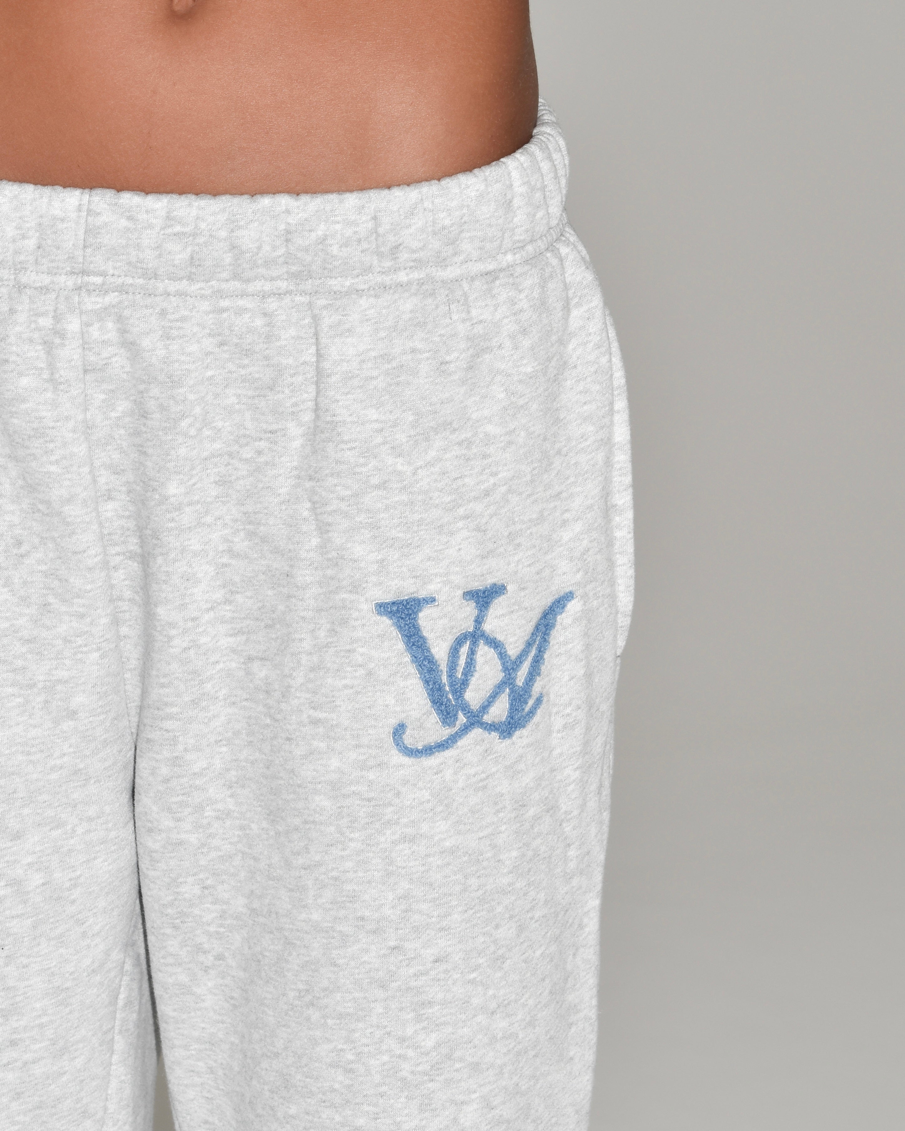 The Classic Trackpants in Grey Marle (Fleece)