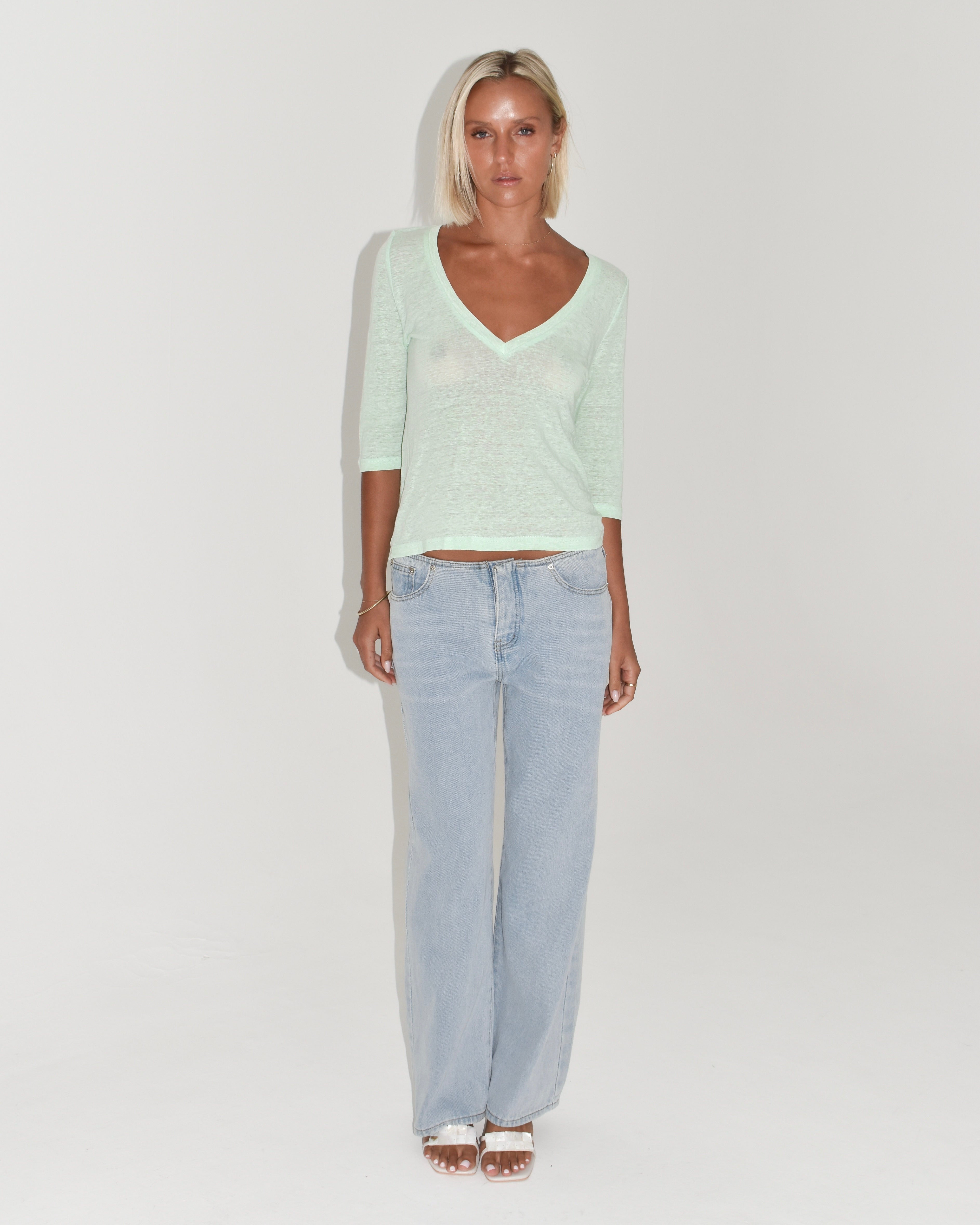 The Signature Top in Mint
