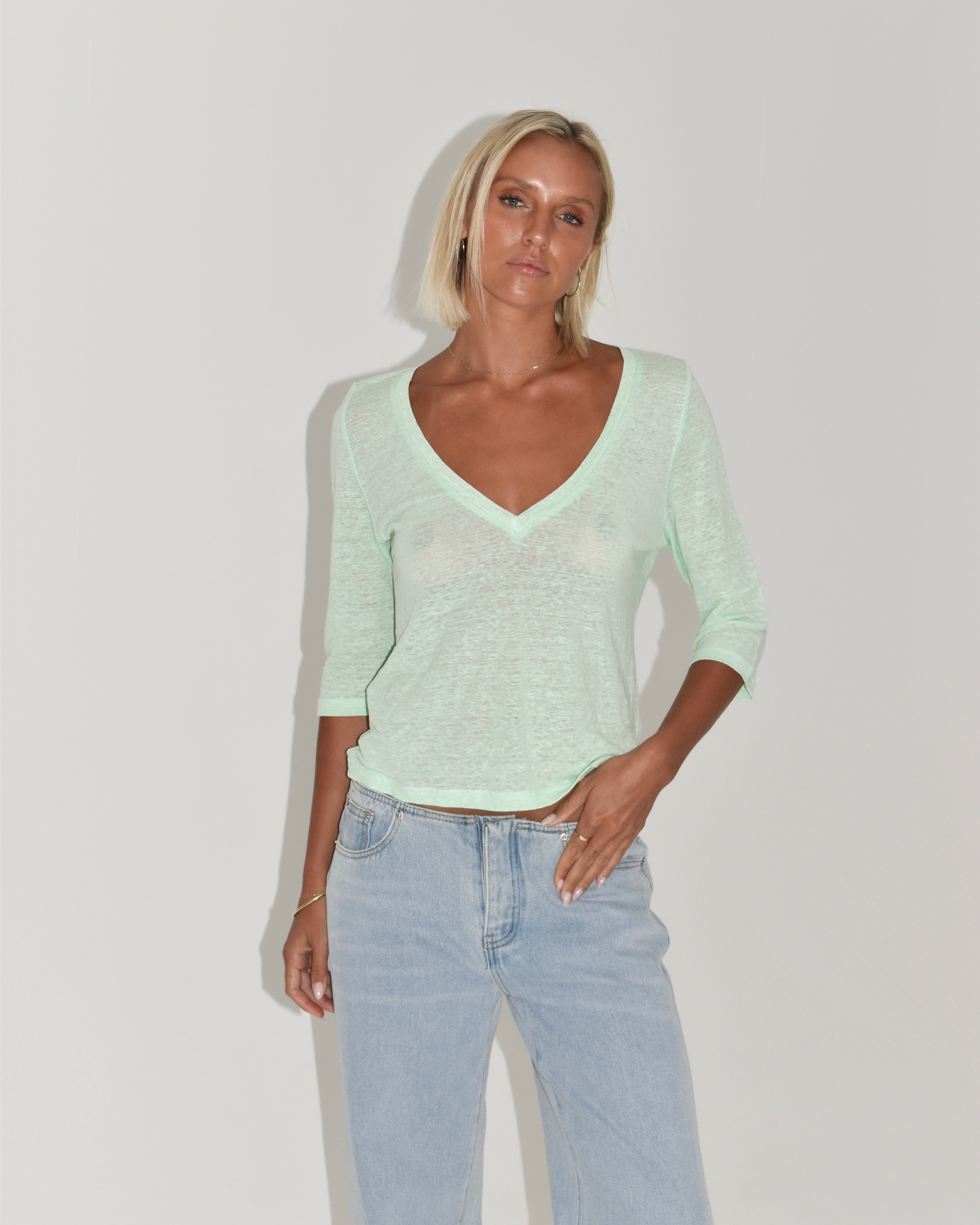 The Signature Top in Mint