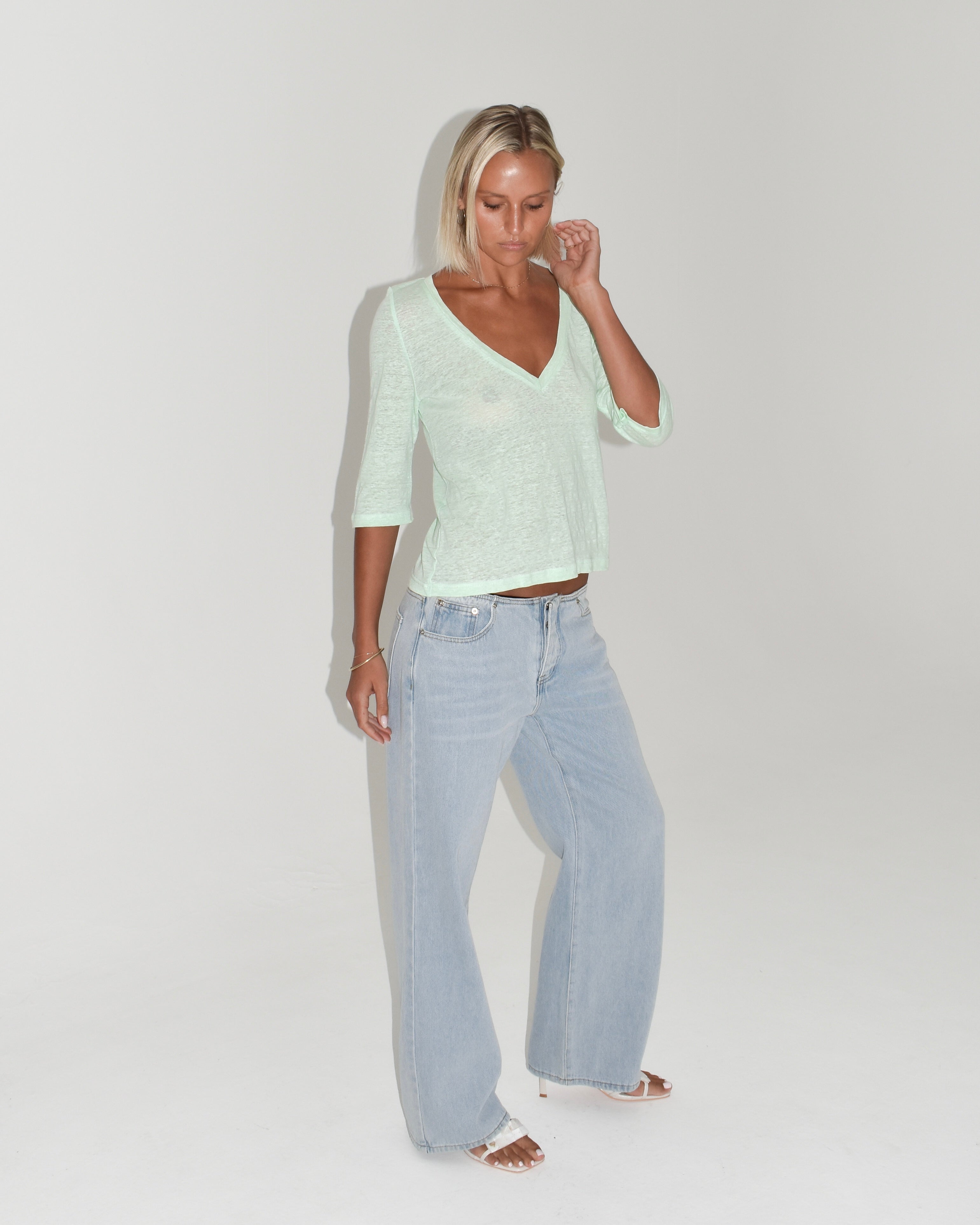 The Signature Top in Mint