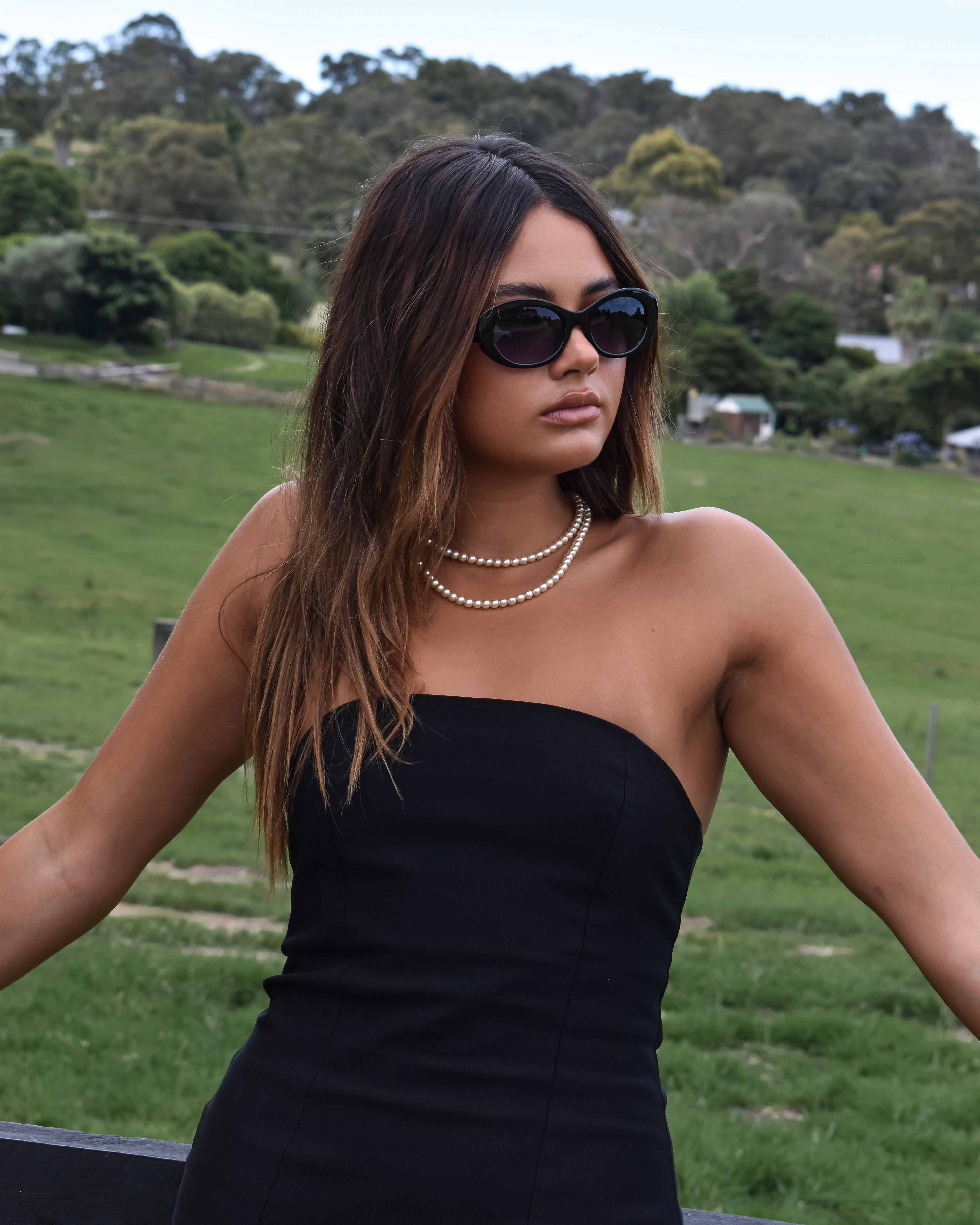 The Drive Day Dress in Black