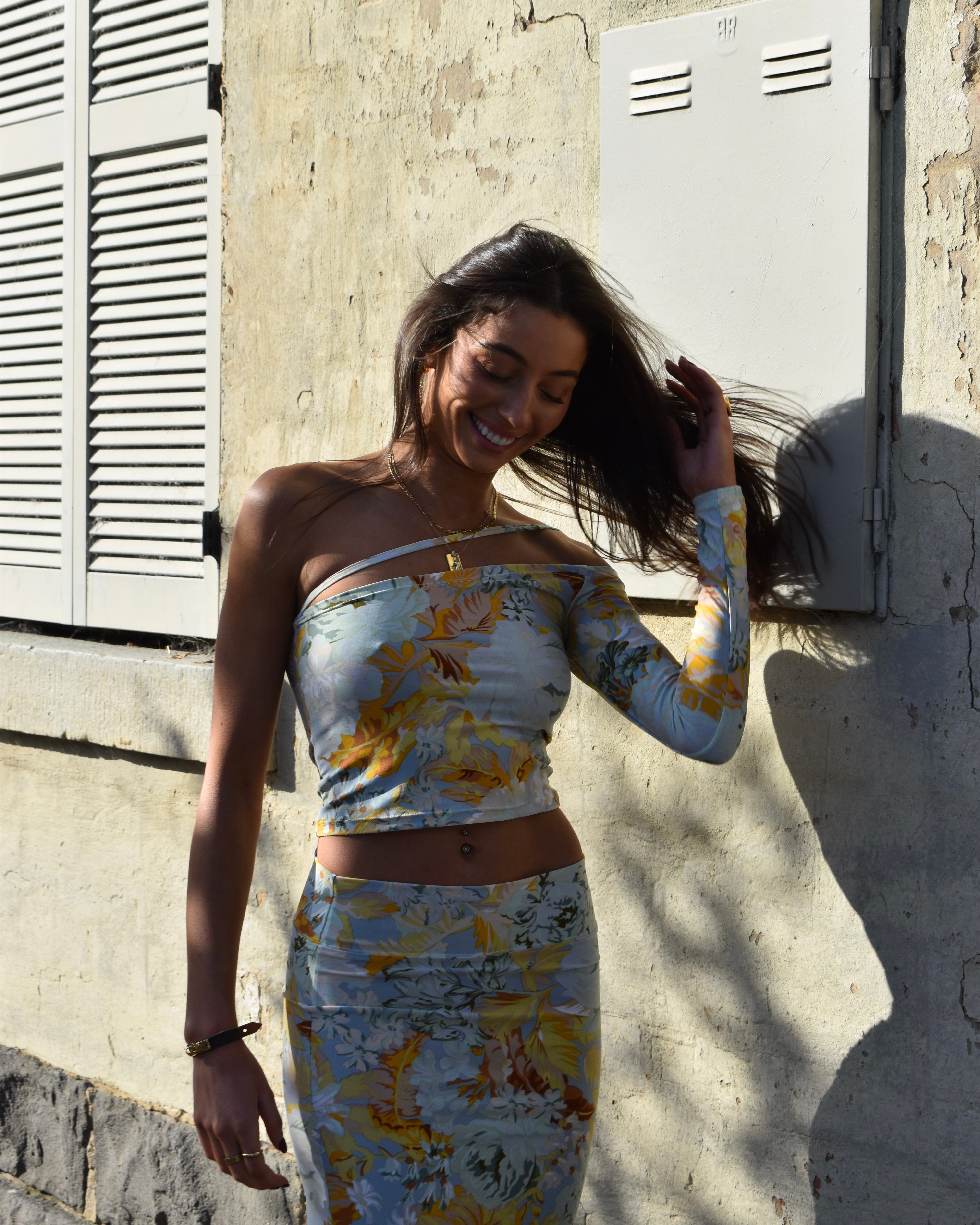 The Corsica One Sleeve Top