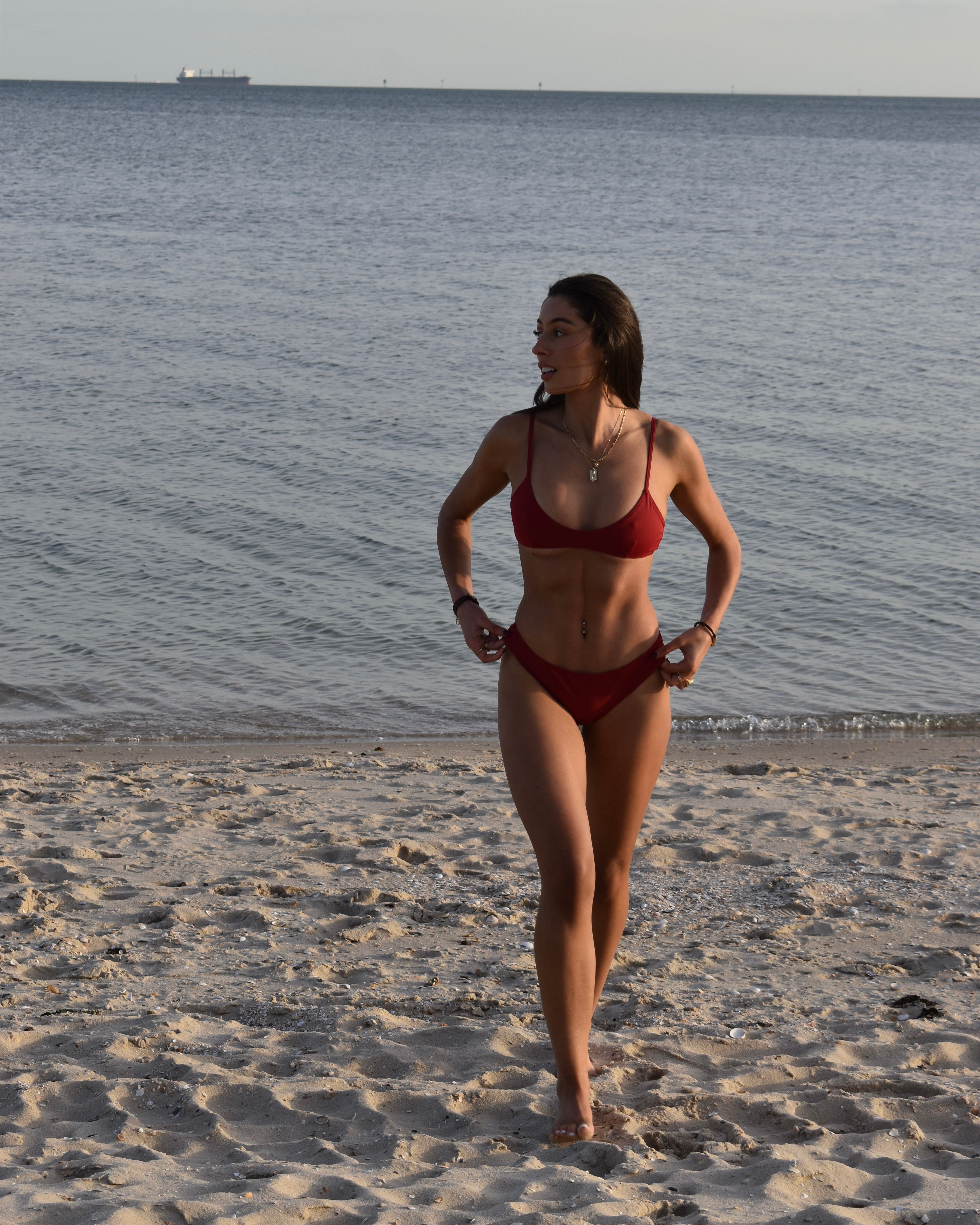 The Italia Bikini Top in Capri