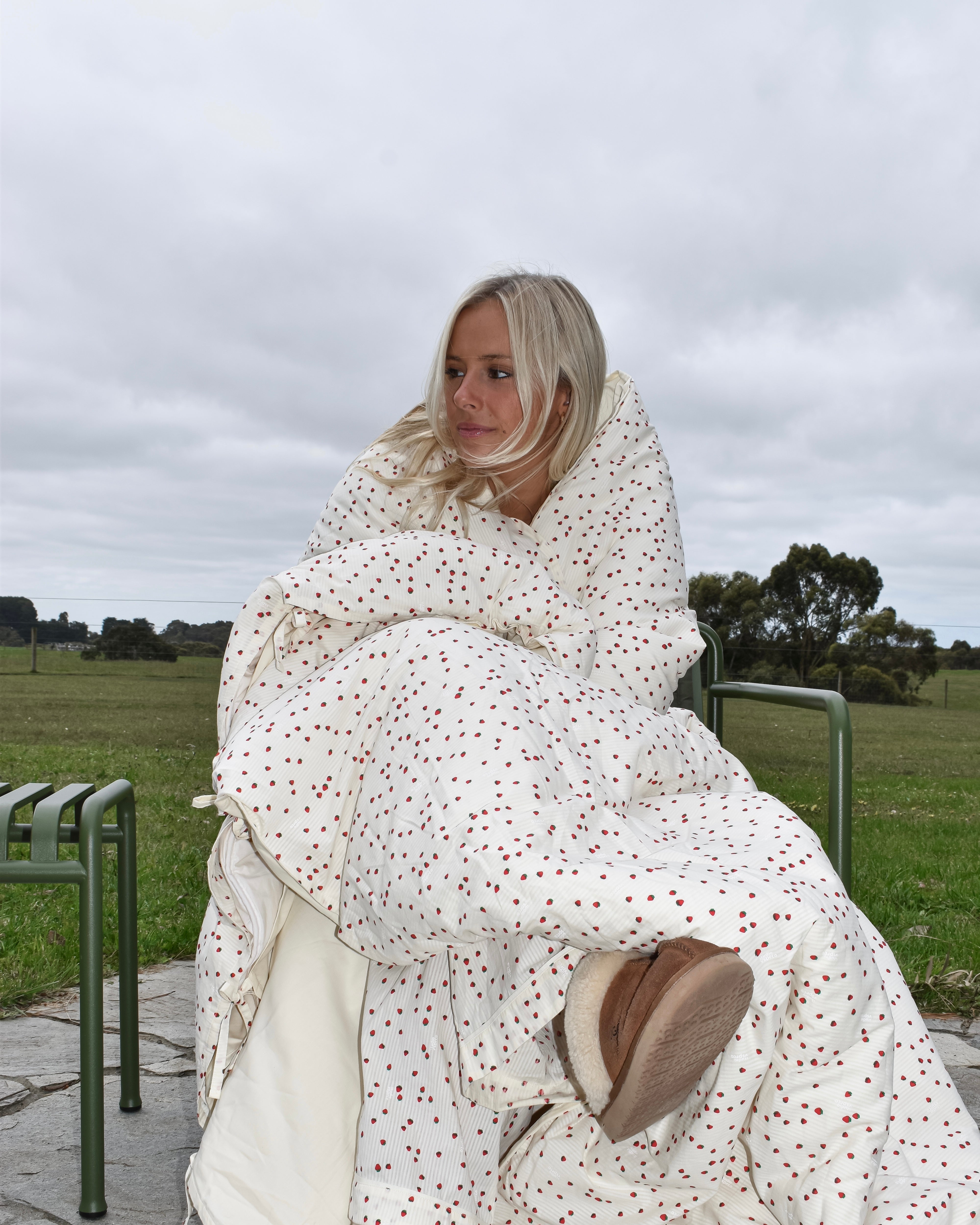The Strawberry Quilt Cover