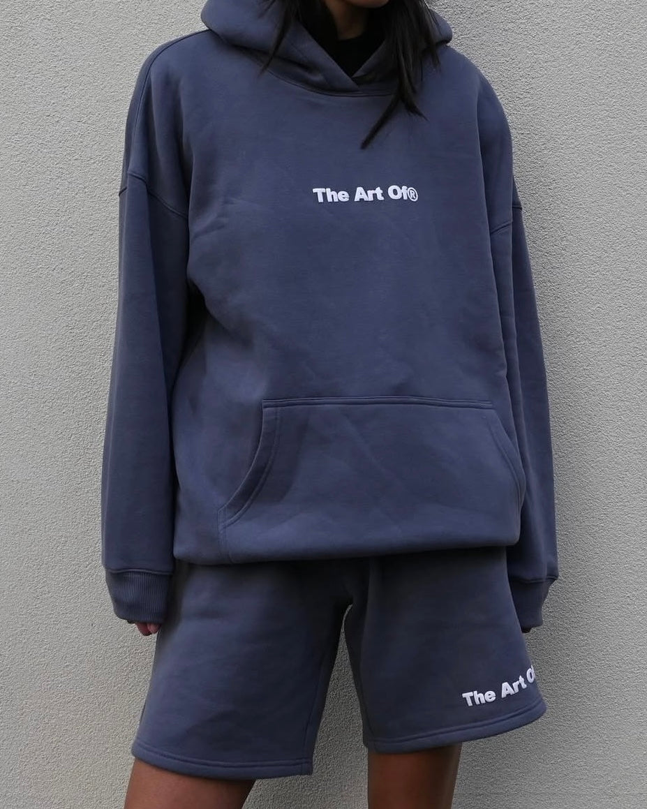 The Art Of Hoodie in Slate