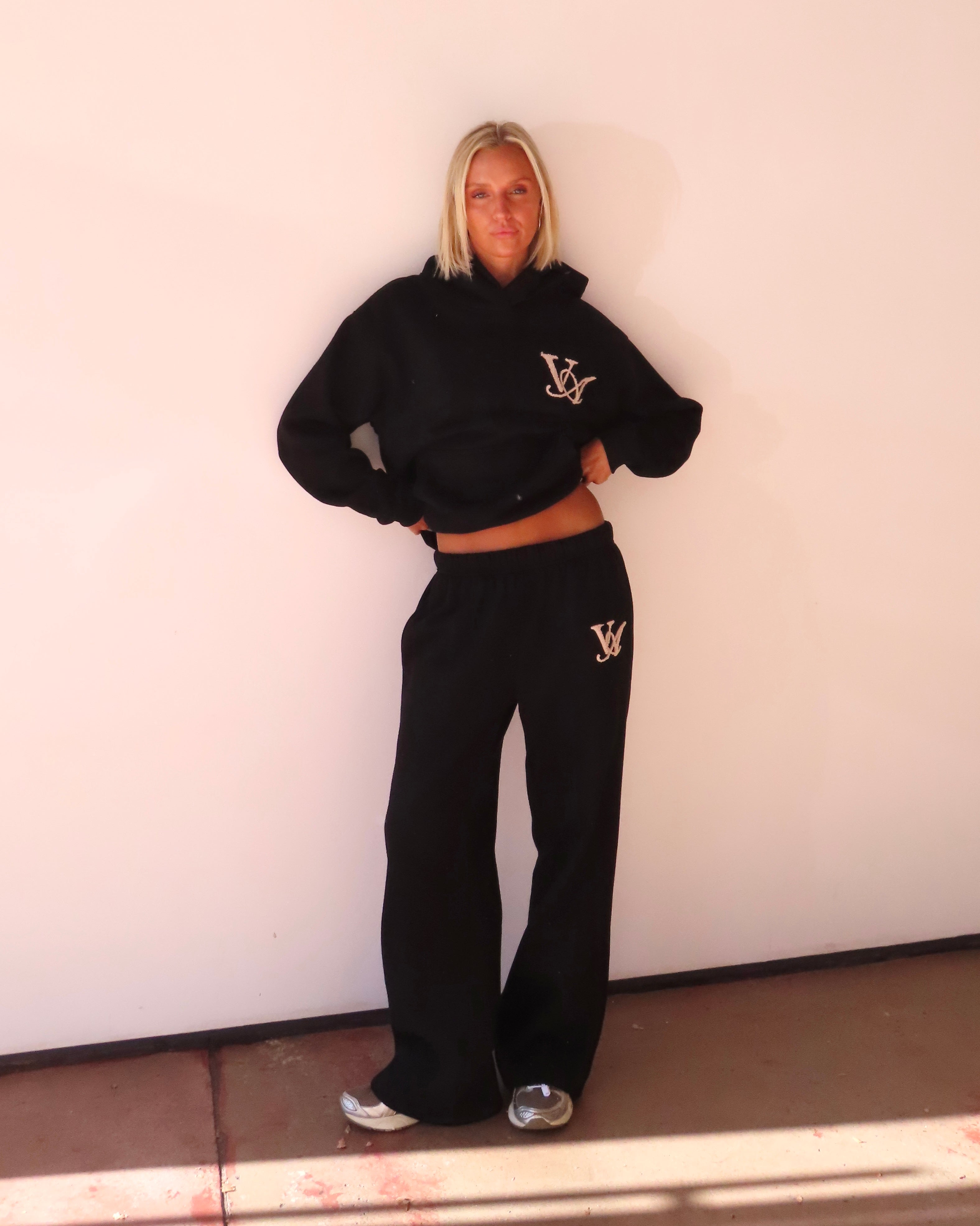 The Classic Trackpants in Obsidian (Fleece)