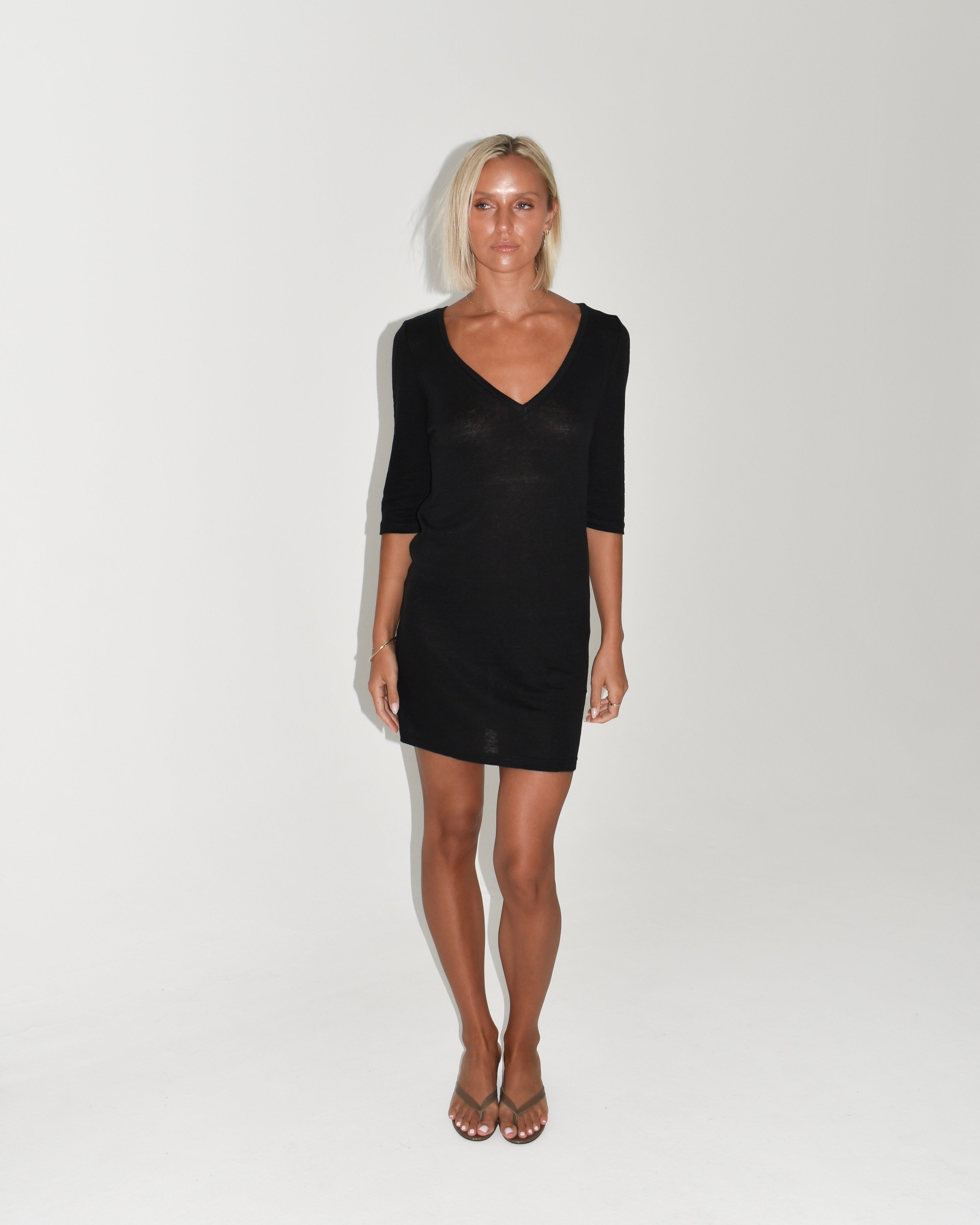 The Signature Mini Dress in Black