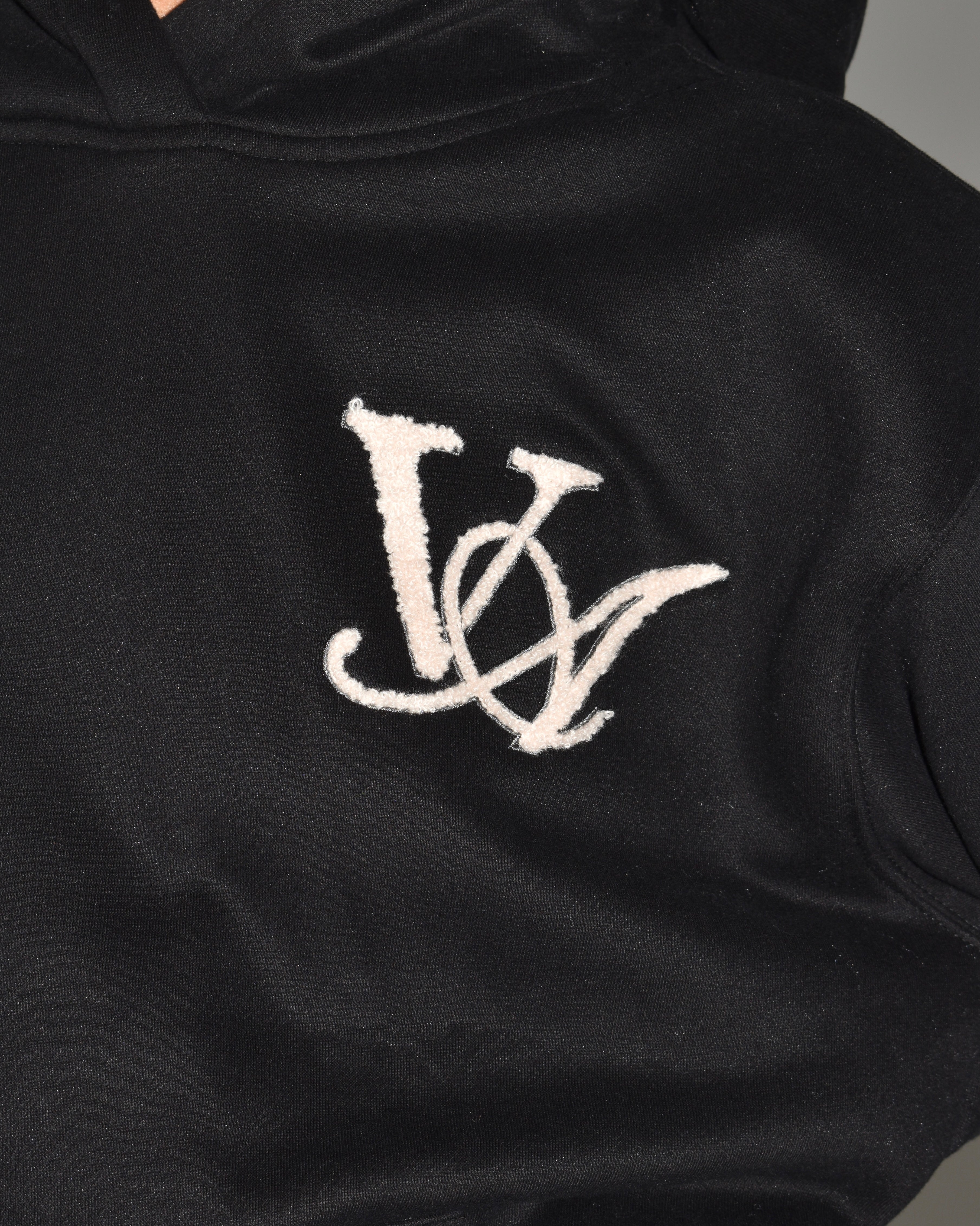 The Classic Hoodie in Obsidian (Fleece)