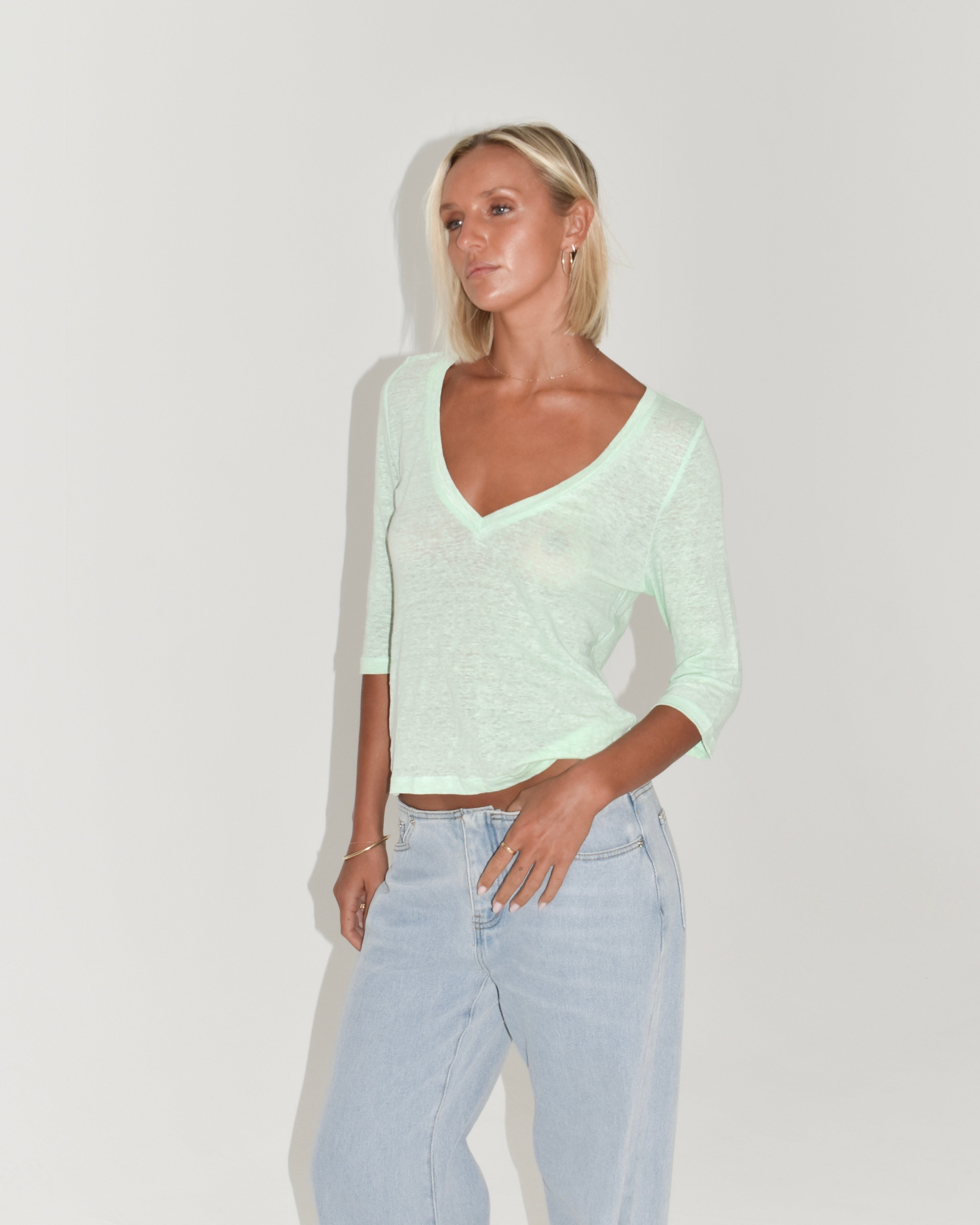 The Signature Top in Mint