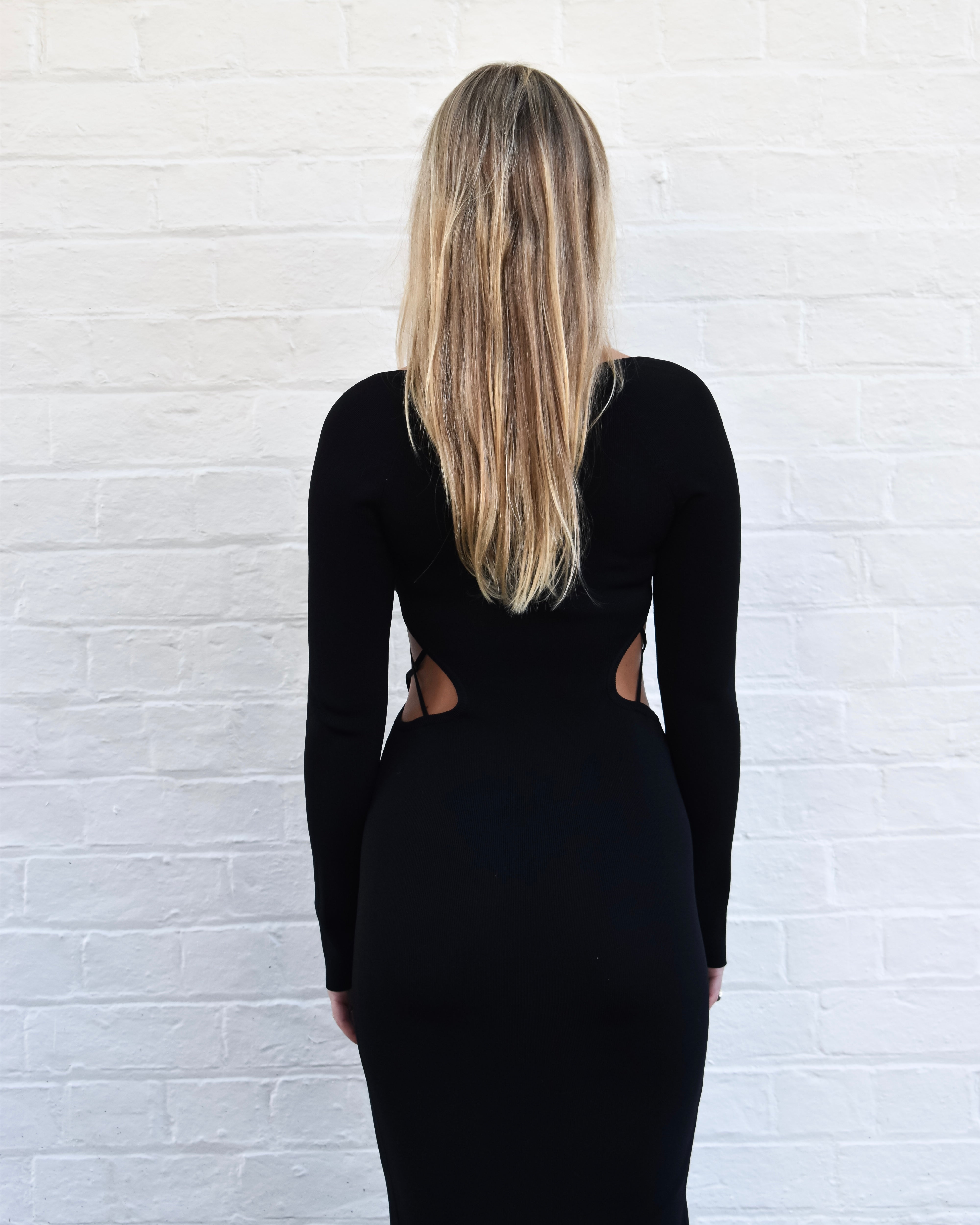 The Carmel Dress in Onyx