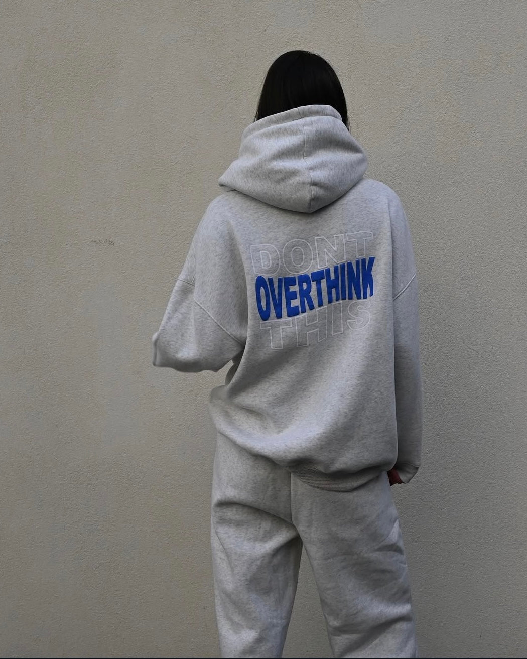 The Art Of Hoodie in Grey Marle