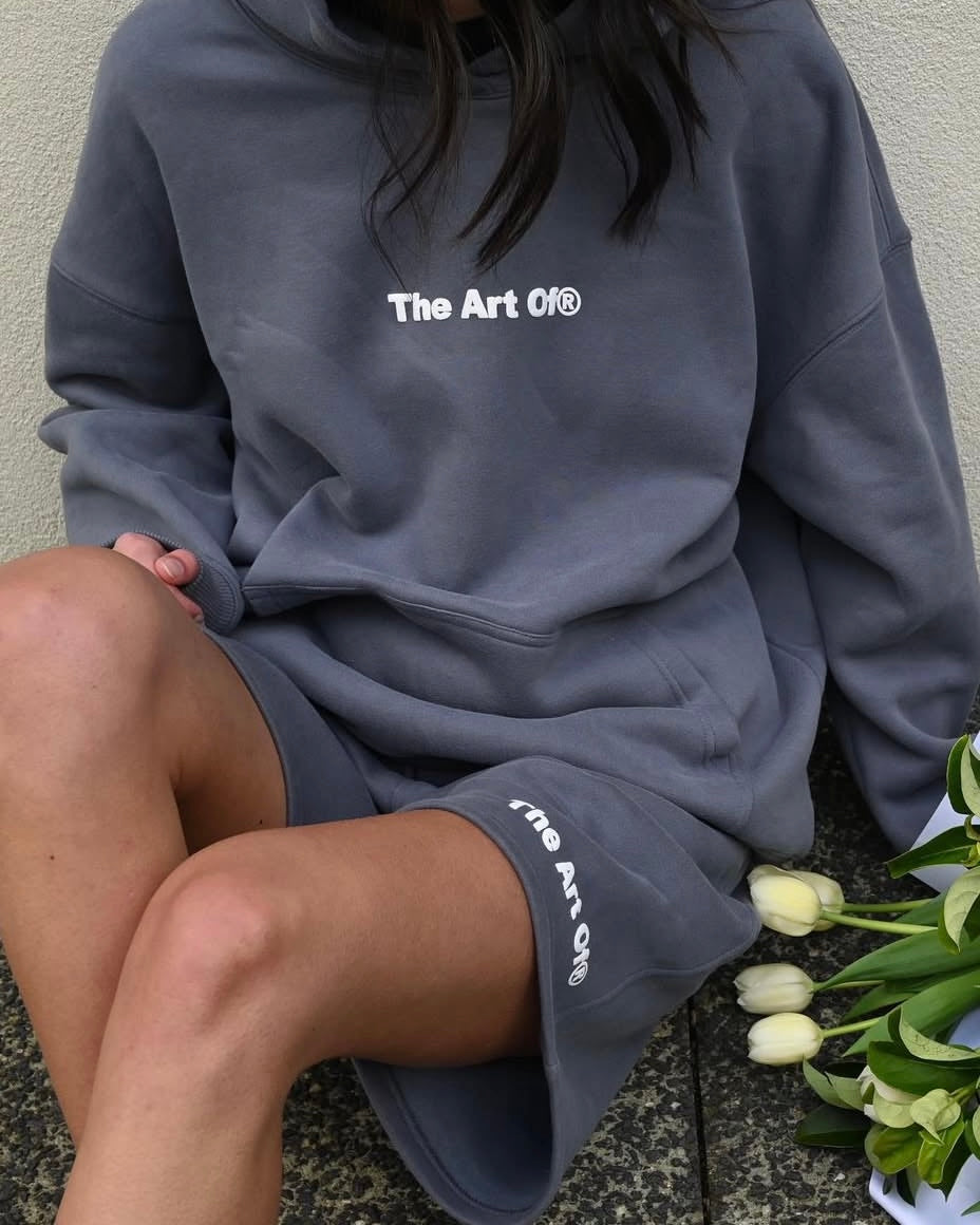 The Art Of Hoodie in Slate